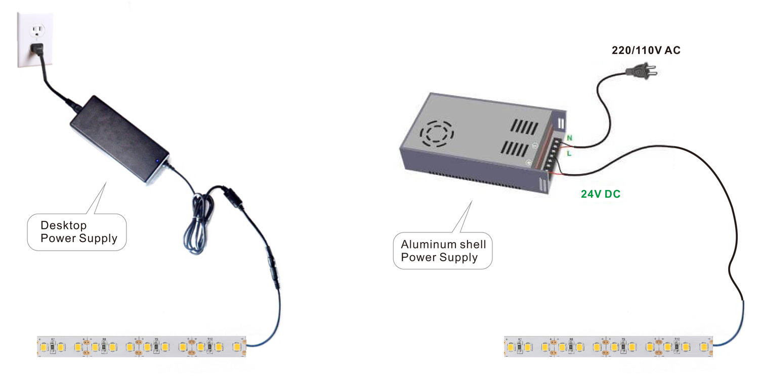 2835 led strip lights dimming wiring diagram show