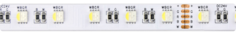 24v 5050 rgbw led-stripverlichting