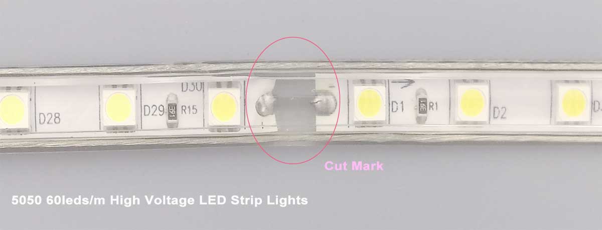 5050 110v 240v led strip lights - LED Strip Lights Application Guide