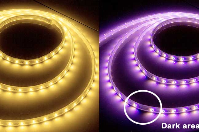 LED luz nocturna con conector entre 230 V 9 LED's 3 colores ajustable 