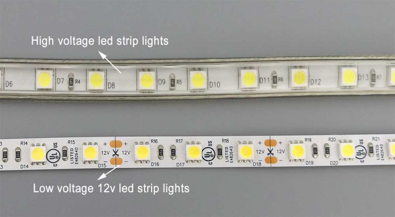 10 Differences Between AC 110V/120V/230V/240V LED Strip Light and DC ...