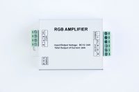 12v rgb led şerit ışığı için RGB Amplifikatör (Alüminyum versiyon)