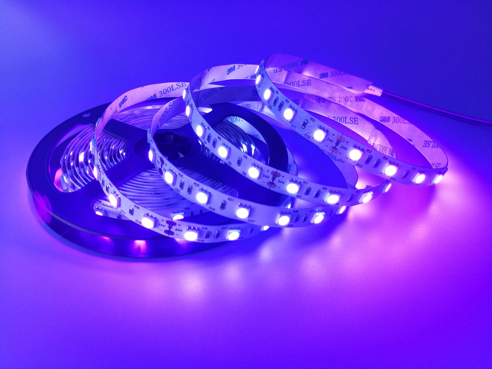 Uvb Led Strip Black Light 395nm 12v 5050 Uvc Led Strip DERUN LED Uvb Led Strip Black Light 395nm 12v 5050 Uvc Led Strip DERUN LED