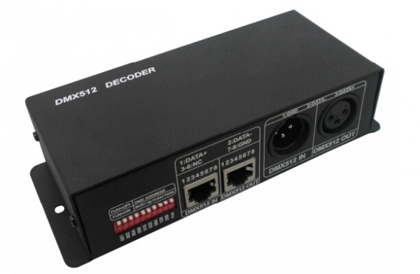 DMX-controller 600x392 - RGB LED-controller