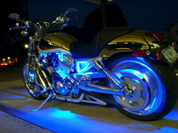 motorcycle 600x450 - LED Strip Lights Application Guide
