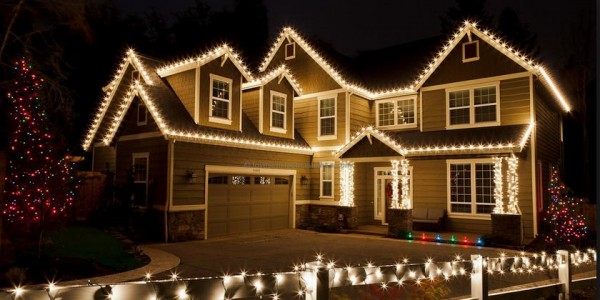 christmas light 600x300 - LED Strip Lights Application Guide