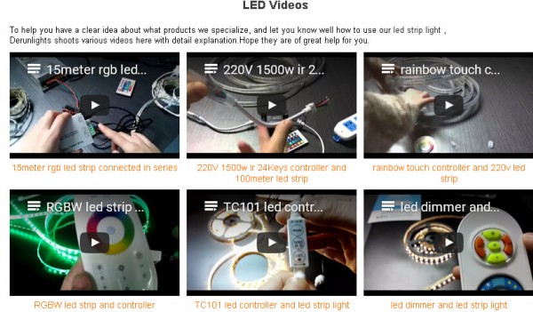 video 600x351 - LED Şerit Işıklar Uygulama Kılavuzu
