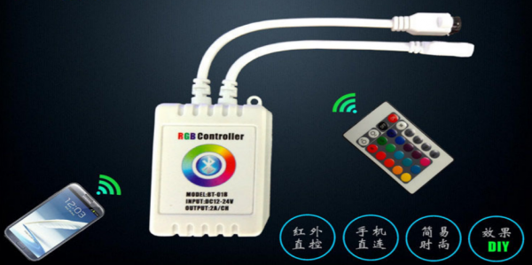 bluetooth 600x299 - Guia de Aplicação de Fita LED