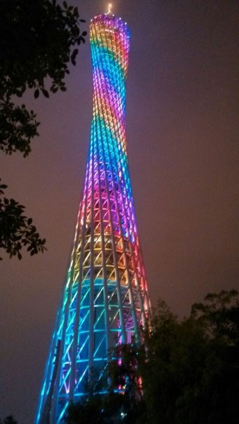 canton Tower 338x600 - Hướng dẫn ứng dụng đèn LED dải