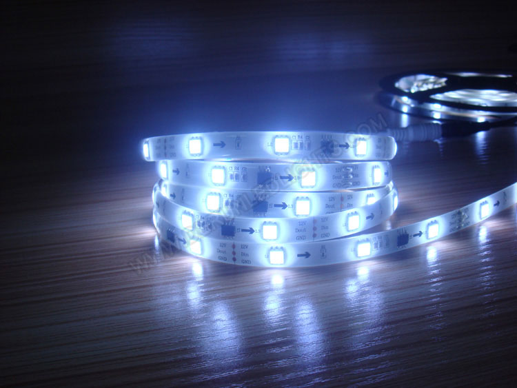 đèn led dải địa chỉ màu trắng - 12V LED Strip