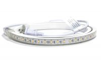 Tira de luz LED de voltaje AC certificada por ETL 8LEDs/10cm Cortable CRI90 Superficie Esmerilada y Transparente