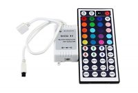 Pengontrol IR RGB 44-tombol untuk Strip LED Fleksibel 12V/24V