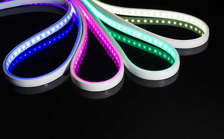 ETL Certified AC Voltage LED Strip Light 8LEDs/10cm Cuttable CRI90 Frosted & Clear Surface_3