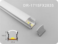 Светодиодный линейный светильник DR-1715FX2835