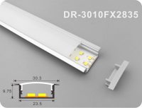Светодиодный линейный светильник DR-3010FX2835