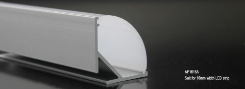 Светодиодный алюминиевый профиль AP1616A 16x16 мм