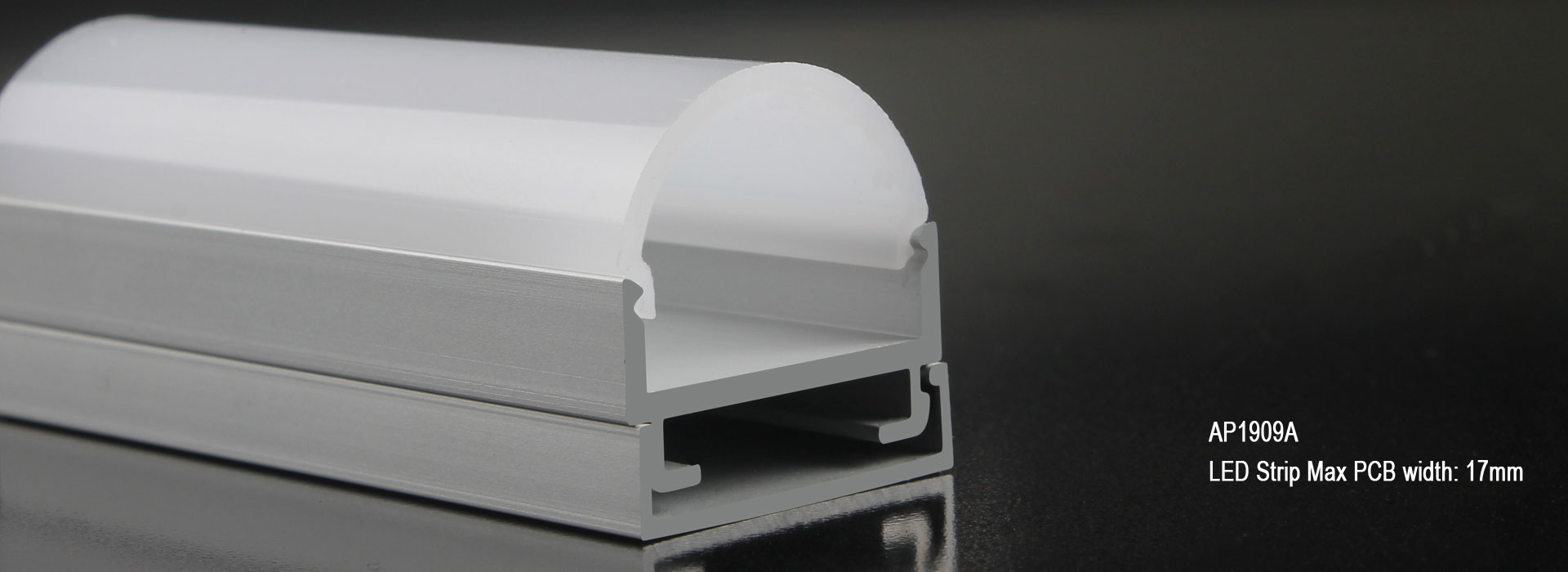 LED Aluminum Profile AP1909A 19.4x20mm - DERUN LED