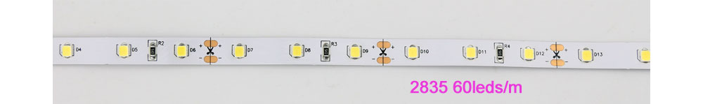 4mm Narrow Width 5m 2835 LED Strip White CW////R//G//B//Y 120LED//M 12V Flexible Strip