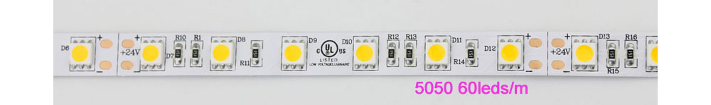 5050 60 leds m شريط إضاءة LED - دليل تطبيق أضواء شريط LED