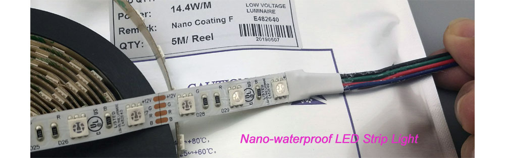 شريط ضوء LED مقاوم للماء بالنانو - دليل تطبيق أضواء شريط LED