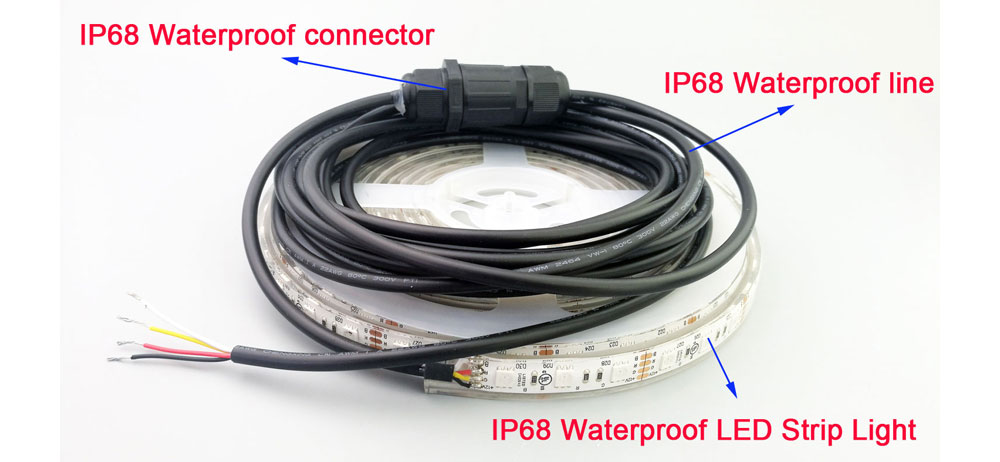 مصباح الشريط LED المقاوم للماء IP68 - دليل تطبيق أضواء الشريط LED