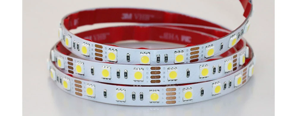 أضواء شريط LED مع شريط vhb 3M - دليل تطبيق أضواء شريط LED