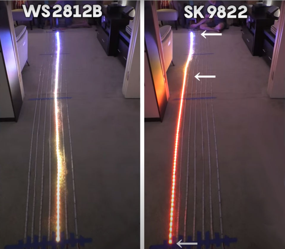 Tiras de luces LED direccionables 12 - Guía de aplicación de tiras de luces LED