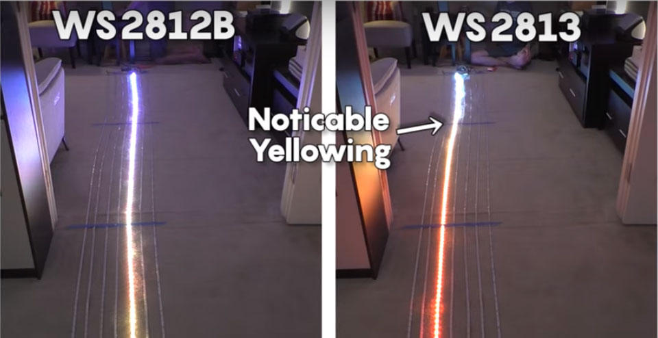 La differenza tra la striscia indirizzabile RGBIC LED WS2811