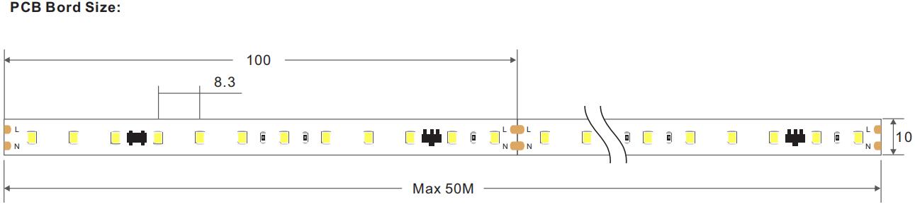 Qué son las auténticas tiras de luces LED sin conductor de 120 V/240 V? -  LED DE ENCENDIDO