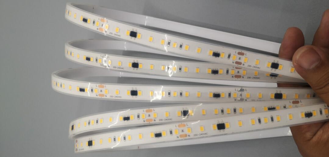 Qué son las auténticas tiras de luces LED sin conductor de 120 V