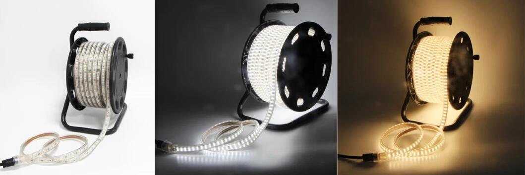 Waterproof LED Strip light for The Construction Industry Mobile Use with Plug Socket -