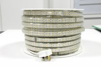 CE RoHS ETL Certified AC220V~240V LED Strip Light SMD 5050 Double Row 50meters