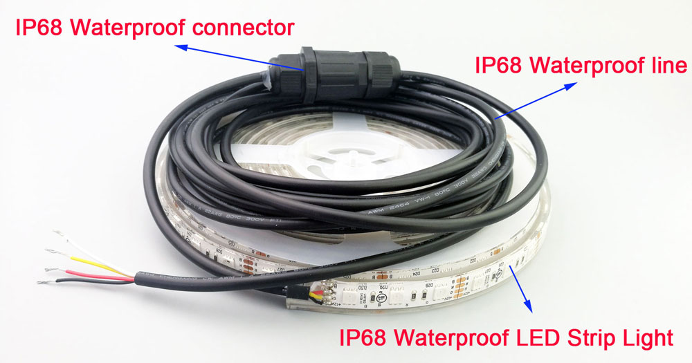 IP67 ip68 أضواء شريط LED مقاومة للماء 5 - دليل تطبيق أضواء الشريط LED