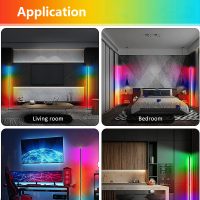 Đèn LED nền RGB Chân đế ở góc có đèn chiếu sáng với ứng dụng hoặc ...