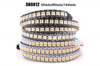 DC5V SK6812 RGBW Led Strip Light 4 σε 1 Παρόμοιο WS2812B μεμονωμένα Διευθυνσιοδοτούμενα RGBWW Led Strip Lights