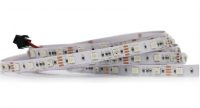 WS2812 DC12V 60LEDs/m Lumières de Bande LED de Couleur de Rêve RVB Adressables Intelligentes