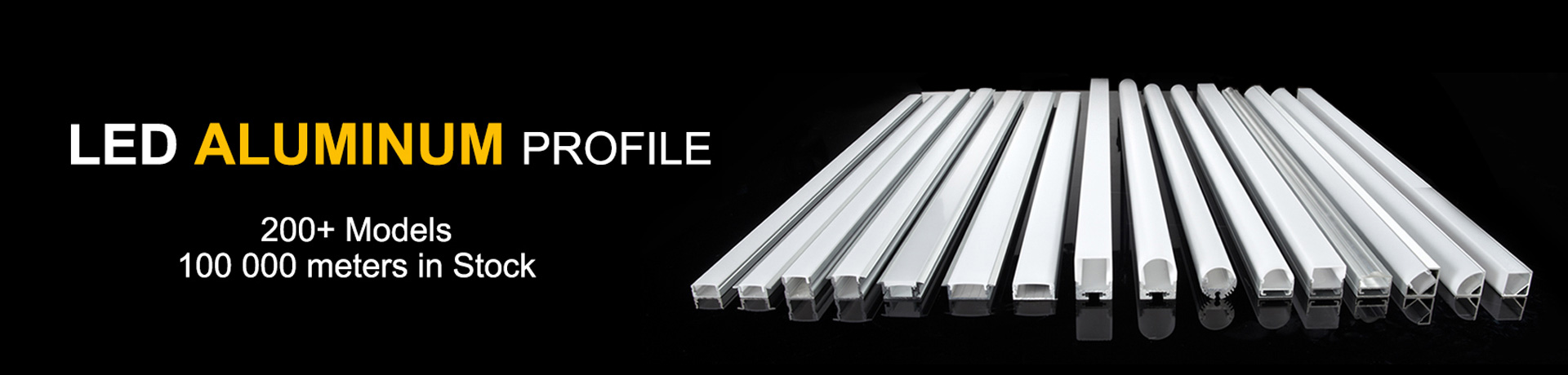 perfil de alumínio led - Canal de alumínio - Perfil de alumínio para iluminação LED Strip