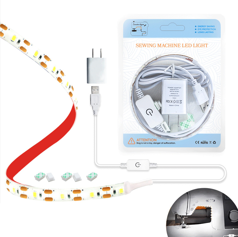 Nuova luce di striscia per macchina da cucire a led 5v