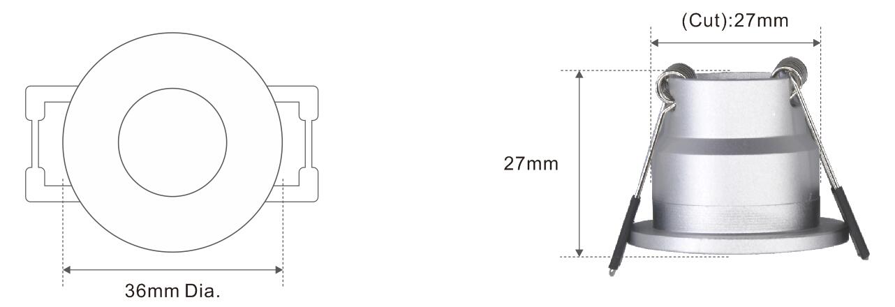 新款超迷你 LED 射燈套件2 - 迷你 LED 射燈