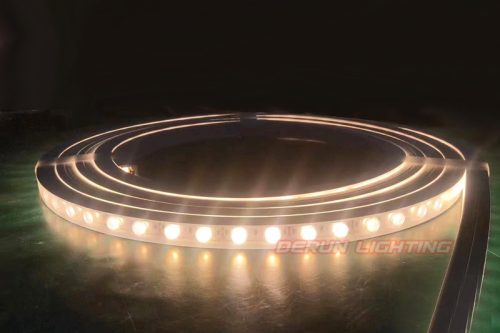Tira LED Neon Flex que admite curvas hacia adelante y hacia los lados