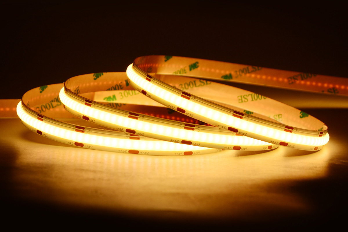 Colour Change dimmable CCT Cob Led Strip Light 5 - COB LED Strip Lights Series