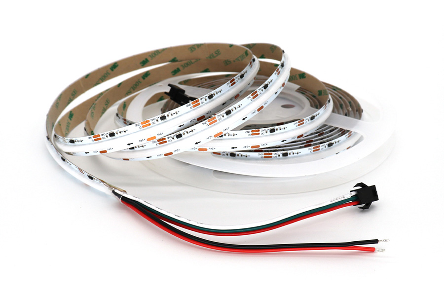 Dream color RGB COB LED Strip 24V Dimmable Flexible Addressable LED Strips Lights 7 - COB LED Strip Lights Series