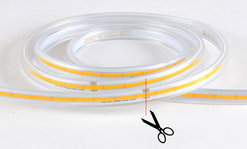 Hight voltage 220V Outdoor use Waterproof COB LED Strip Lights 10 - COB LED Strip Lights Series