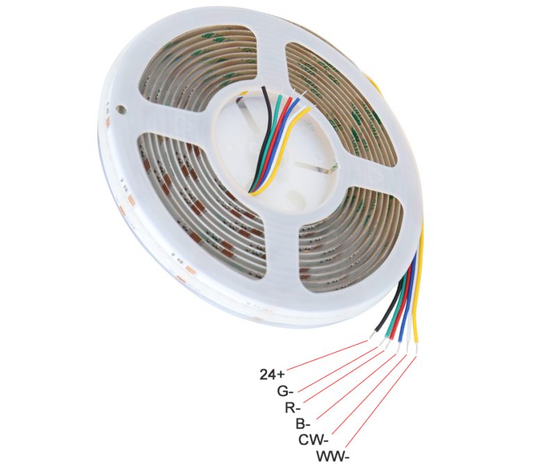 Flex High-density Dotless Lighting Multicolor RGBCCT/RGBCW Colorful COB ...