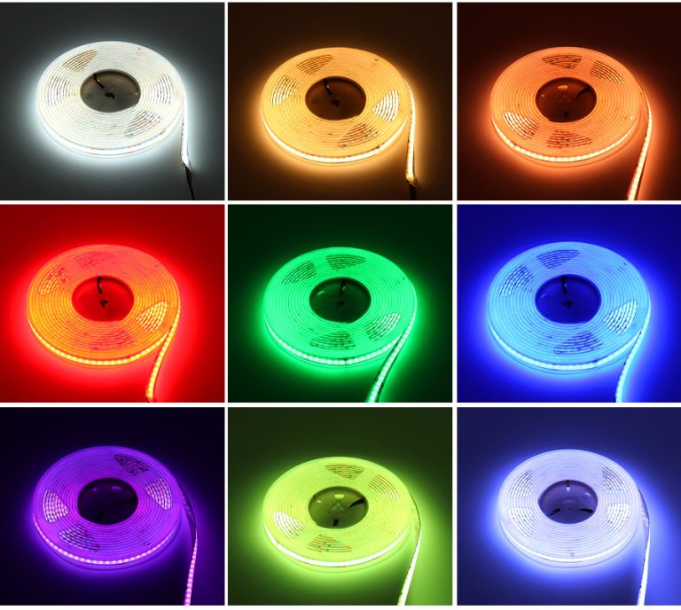 Flex High Density Dotless Lighting Multicolor Rgbcct Rgbcw Colorful Cob