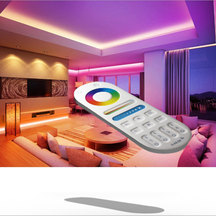 LM091FUT091 4 Zone RGBCCT 2.4G RF LED Remote Controller 5 - Touch Screen Remote Controls