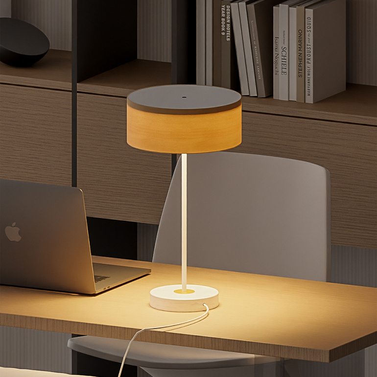 LED induction desk lamp bedroom bedside reading lamp eye protection desk lamp 2 - LED Table Lamp