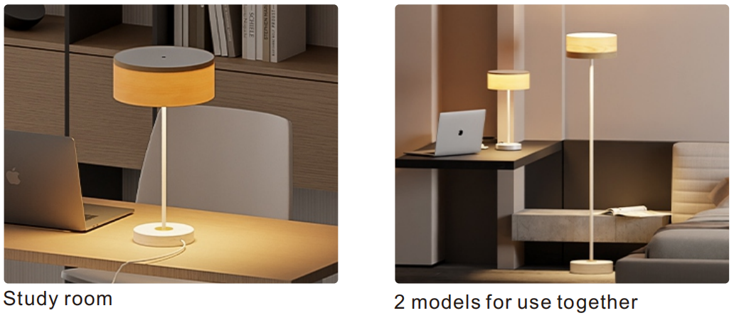 LED induction desk lamp bedroom bedside reading lamp eye protection desk lamp 8 - LED Table Lamp